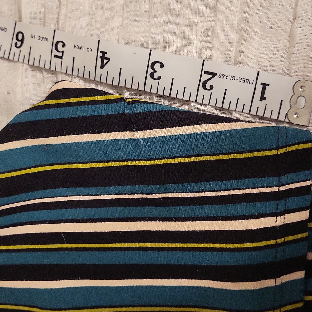 NWT Torrid 3x Black and Green Striped Bike Shorts with Pockets - Picture 13 of 13